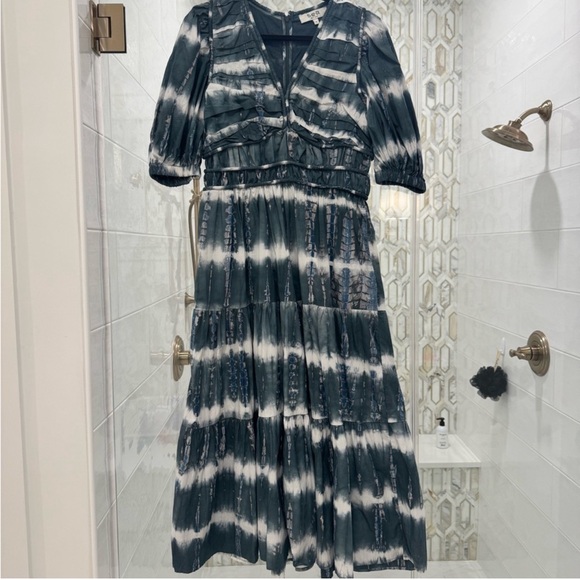 Sea NY Nadia tie dye dress medium